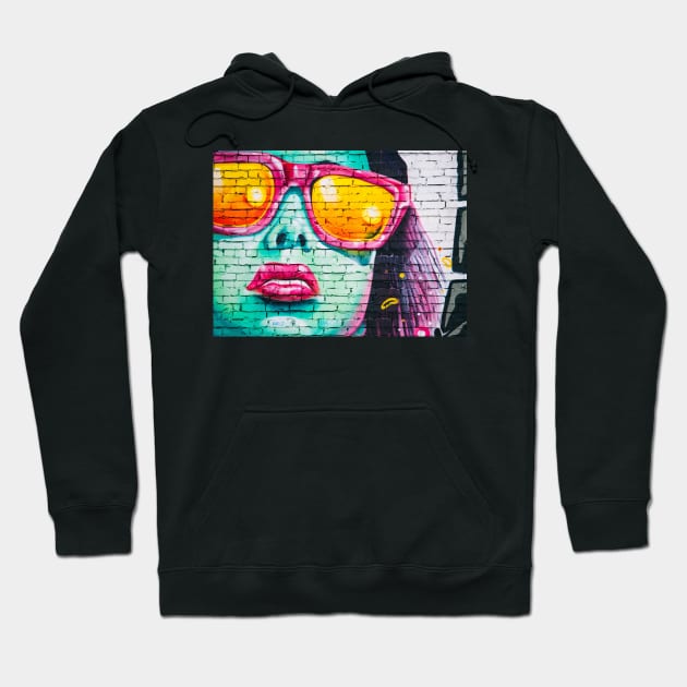 Woman portrait Hoodie by varwek